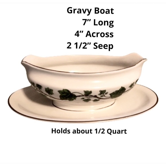 3 Piece Set of Royal Jackson Fine China.              Serving Set Ivy Trim - Picture 6 of 9